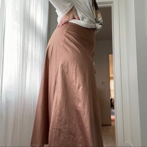 Zara Satin Skirt